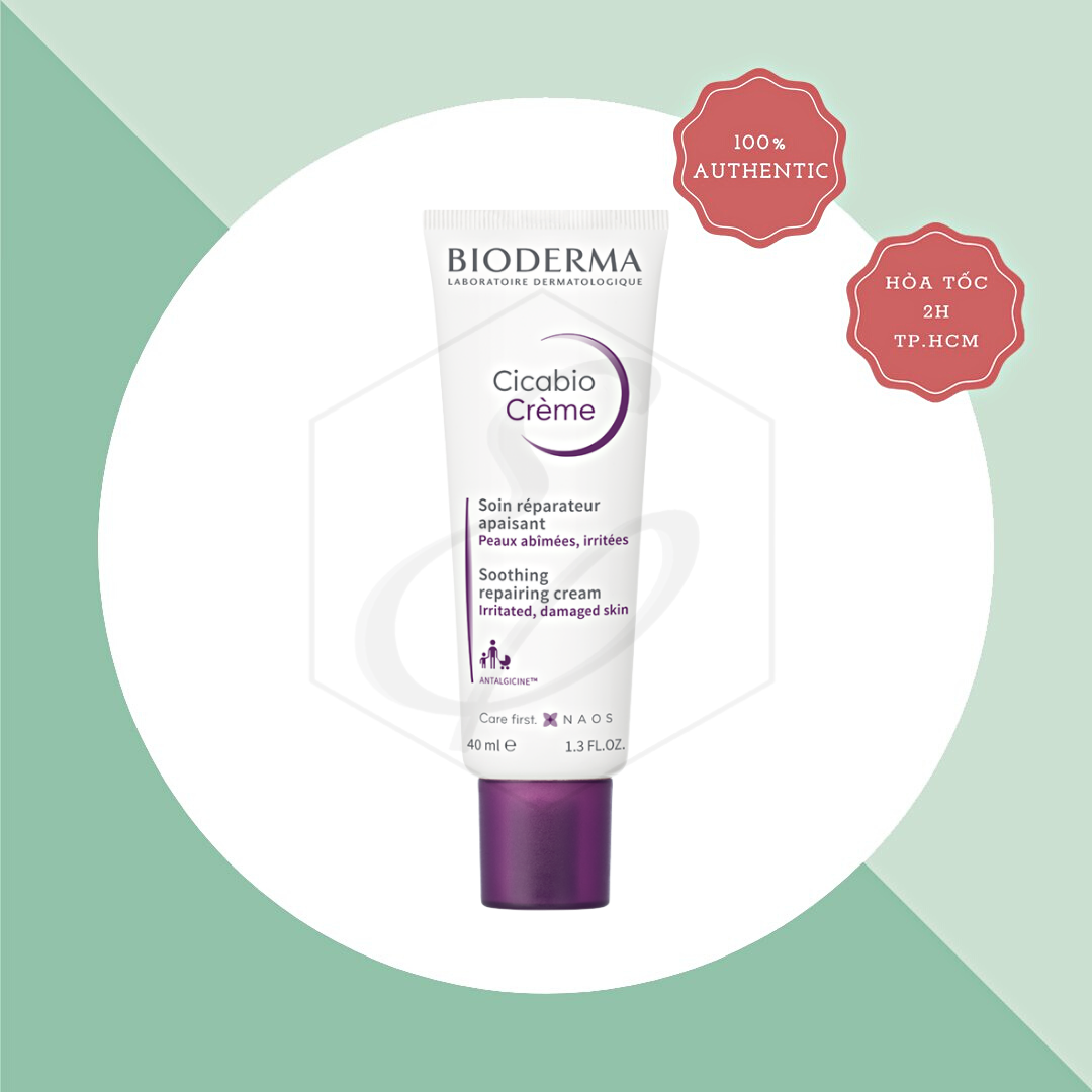 Kem dưỡng Bioderma Cicabio Soothing Repairing Cream